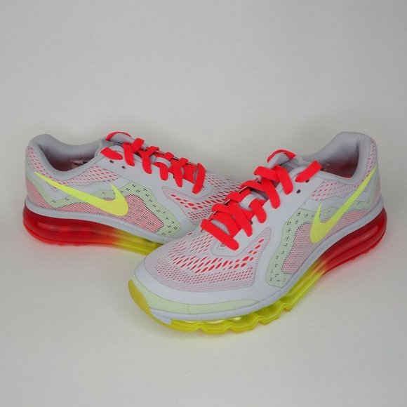 Nike Air Max 2014 Shoes Pure Platinum Running Size Boys 6 - Picture 6 of 11